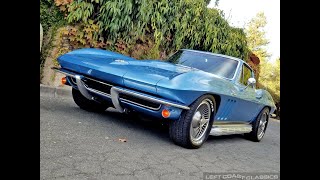 1965 Chevrolet Corvette C2 StingRay in Nassau Blue [upl. by Kusin]