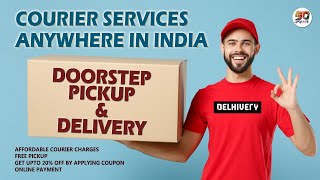 Send Courier from Home  Best Courier Services in India  Doorstep Pickup amp Delivery  Get 20 Off [upl. by Solahcin722]