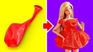 35 FANTÁSTICAS IDEAS BARBIE DE BRICOLAJE A PARTIR DE ARTÍCULOS ORDINARIOS [upl. by Lantz]