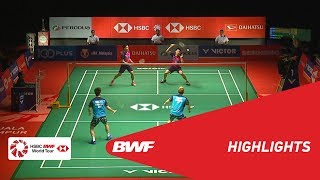 PERODUA Malaysia Masters 2019  MD  F  HIGHLIGHTS  BWF 2019 [upl. by Latoye]