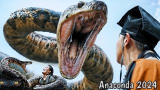 Anaconda Movie 2024 Explained in Hindi  Urdu l Anaconda Movie Review l Giant Snake [upl. by Adnuahs]