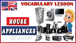 House Furniture and Appliances  Kids Vocabulary [upl. by Ecirtael]