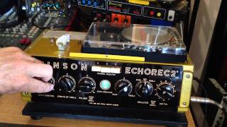 Binson Echorec 2 T7E  guitar demo [upl. by Adnoyek]