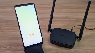 How to set up Tenda 4G router using phone [upl. by Ennairol]