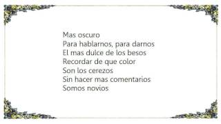 Francisco Céspedes  Somos Novios Lyrics [upl. by Idnym]