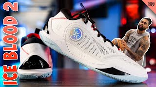 DAngelo Russells Shoe Wade Ice Blood 2 Detailed Look amp Review [upl. by Anastasio226]