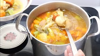 Caldo de Pollo con Verduras  Sopa de Pollo con Verduras  El Caldo de Pollo más Sabroso del Mundo [upl. by Colleen73]