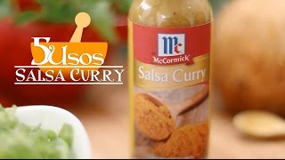 5 Usos Salsa Curry McCormick  Pasión Por El Sabor [upl. by Wonacott]