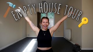 EMPTY HOUSE TOUR  First Home UK  ExCouncil House Tour and RENO IDEAS [upl. by Eenot975]