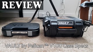 VAULT by Pelican™  V100 MultiPurpose Hard Case Review [upl. by Nich770]