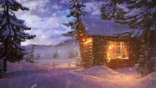 Winter Ambience  Snowstorm amp Howling Wind Sounds for Sleep Relaxing and Study [upl. by Melissa364]