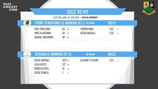 Stony Stratford CC Womens 1st XI v Hitchin CC Womens 1st XI [upl. by Solram972]