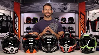 Best Dual Sport Motorcycle Helmets at RevZillacom [upl. by Wallis]