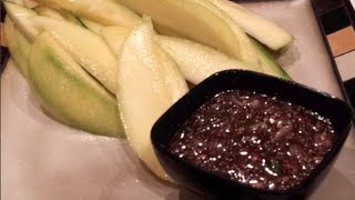 Cw Nana Lao Dipping Sauce for Mango ແຈ່ວໝາກມ່ວງ  Jeo Mak Muang [upl. by Northrop]