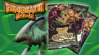 Dinosaur King  Black Dinosaur Rampage  3 Booster  Opening  Unboxing [upl. by Akinnor935]