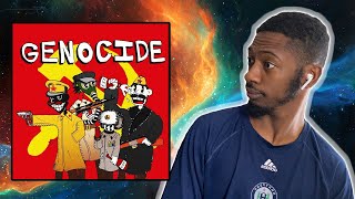 First Time Reaction To Lil Darkie  Genocide  Lil Darkie is RACIST [upl. by Aenit524]