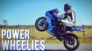 How To Power Wheelie a Motorcycle The Easiest Way [upl. by Marga600]