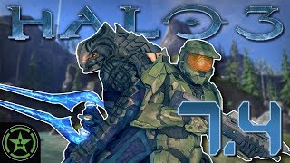 FRIENDLY FLOOD FUN TIME  Halo 3 LASO Part 74  Lets Play [upl. by Ahidam]