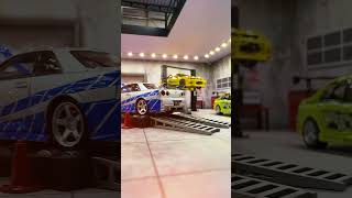 2 Fast 2 Furious GTR Hitting the dyno 164 diecast unboxing diecastcars 164diecast diecastcars [upl. by Enerod275]