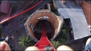 SheiKra Front Seat POV  Busch Gardens Tampa Bay [upl. by Lise]