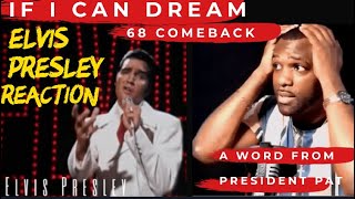 Elvis Presley If I Can Dream 68 Comeback Special  REACTION VIDEO [upl. by Aynotan]