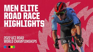 Men Elite Road Race Highlights  2022 UCI Road World Championships [upl. by Anastassia]