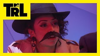 Liza Koshy Grills Josh Gad in The Third Degree  TRL Weekdays at 4pm [upl. by Nnaear]