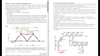 01  PROGRAMAS DE CÁLCULO CON EXCEL  CERCHAS y PORTICOS [upl. by Kale871]