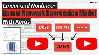 Neural Network Regression Model with Keras  Keras 3 [upl. by Nalaf]