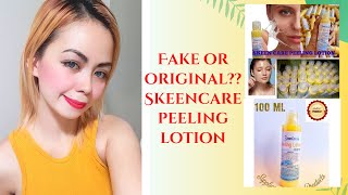 FAKE OR ORIGINAL SkeenCare Peeling lotion [upl. by Wolk]