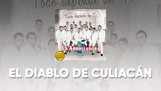 La Arrolladora Banda El Limón De René Camacho  El Diablo De Culiacán Lyric Video [upl. by Crissy]