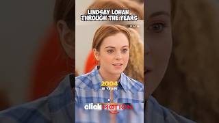 Lindsay Lohan Through The Years clickmotion trendingshorts shorts lindsaylohan [upl. by Hteboj]