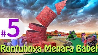 Runtuhnya Menara Babel  Cerita Alkitab  dari Holycraft [upl. by Killarney190]