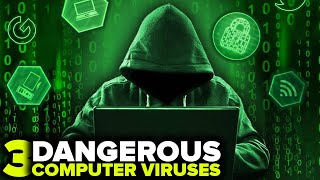 3 DANGEROUS COMPUTER VIRUSES Virus DELETED System 😱🤬  Samoyed Computers PAWULEK Games ZMASLO [upl. by Leroj]