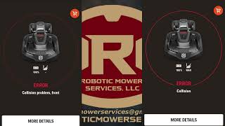 Repeated Collision Errors From A Husqvarna 435X Or 535AWD Automower [upl. by Adnuhsar]