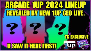 Arcade1Up 2024 Lineup Reveal Twisted Gaming TV Exclusive [upl. by Ilahsiav40]