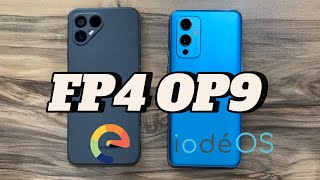 iodeOS vs eOS  OnePlus 9 vs Fairphone 4 [upl. by Anivlac277]