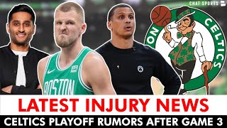 Kristaps Porzingis PLAYING In Game 4 Of NBA Finals Per Shams LATEST Celtics Injury News [upl. by Kreiker521]