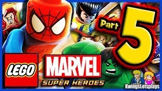 LEGO Marvel Super Heroes Walkthrough Part 5 Stark Tower amp Armor Mark 42 [upl. by Pax660]