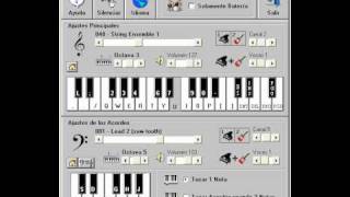 La resaka  supermerk2 PIANO ELECTRONICO 25 [upl. by Natsrik953]