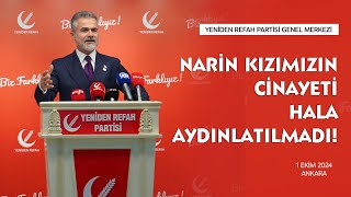 NARİN KIZIMIZIN CİNAYETİ HALA AYDINLATILMADI [upl. by Ahcsatan]