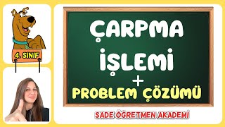 Çarpma İşlemi 4Sınıf  Problem Çözümü ve İşlemler Yaptık [upl. by Jandy]