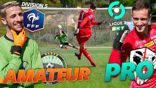 Gardien Pro L2 VS Gardien Amateur D5 qui est le plus fort  LEVY vs Benjamin LEROY [upl. by Mehta]