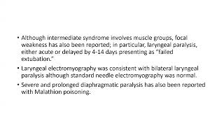 Organophosphorus Poisoning  December 2022 [upl. by Gniw]