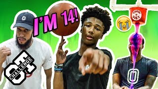 Mikey Williams Gets MESSY In The NEW Overtime Challenge Best 14 Year Old Ever 😱 [upl. by Katleen]