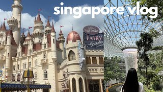 singapore travel diary  universal studios gardens by the bay [upl. by Naldo427]