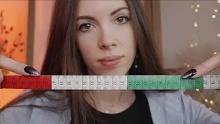 ASMR  Measuring Your Face amp Ears 📏 Writing Mumbling For Sleep 😴 [upl. by Anneres]