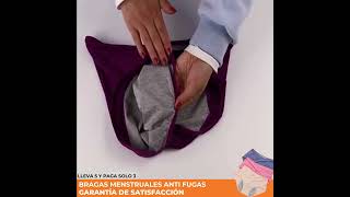 3 EverDry™ Bragas menstruales antifugas [upl. by Meri812]