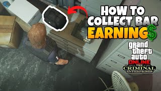 WhereHow to Collect Your Bar Earnings in Your MC Clubhouse in GTA 5 Online The Criminal Enterprises [upl. by Atekehs660]