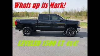 LEVELED 2014 CHEVROLET SILVERADO 1500 LT 4x4 with a 53L engine FULL 4 DOOR [upl. by David]